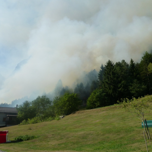Incendio monte Jovet n. 30 / 98092