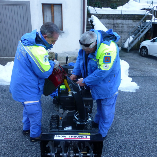 Addestramento spazzaneve n. 6 / 105656