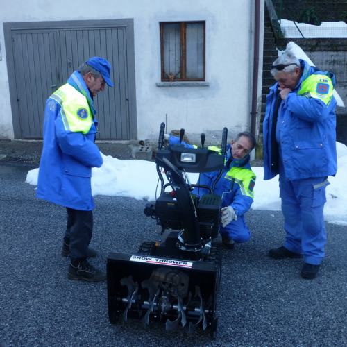 Addestramento spazzaneve n. 8 / 105658