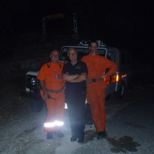 I volontari del 7∞ turno AIB in Puglia n. 15 / 98686
