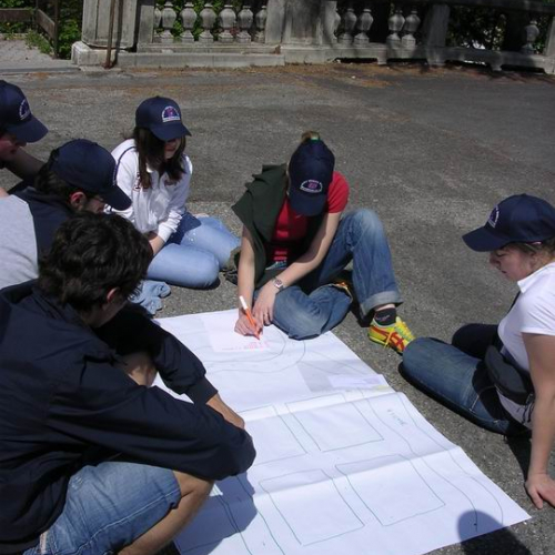 Allestimento tendopoli di accoglienza 004 / 10710