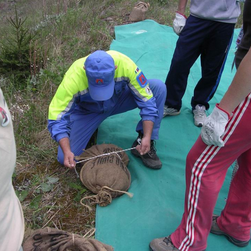 Realizzazione sacchetti di sabbia 015 / 10761