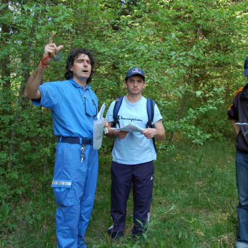 Orienteering nei boschi 021 / 10825
