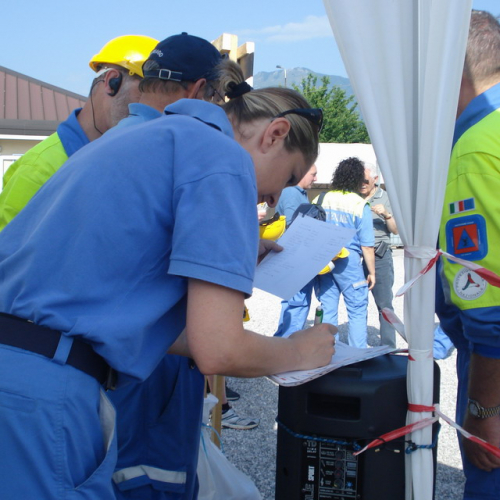 Arrivo volontari n. 6 / 53121