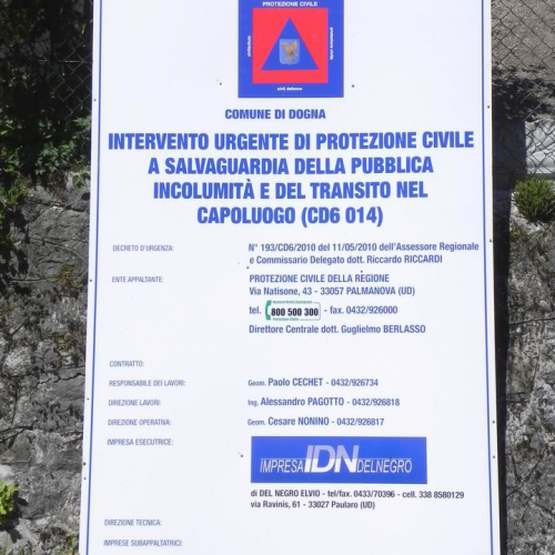 Intervento urgente Dogna (CD6 014) n. 1 / 66131