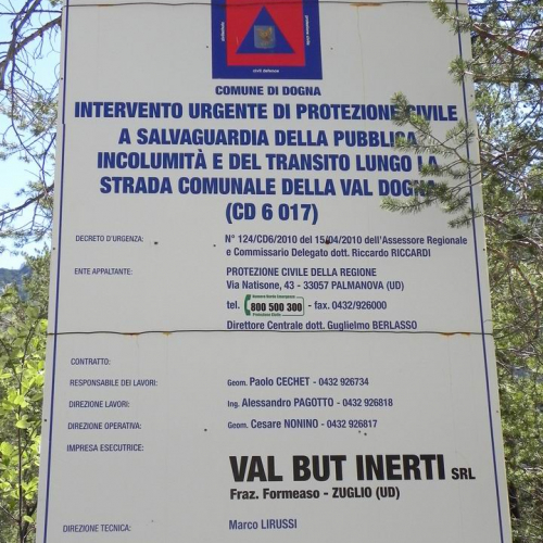 Intervento strada Val Dogna (CD6 017) n. 1 / 66715