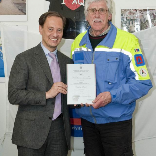 Consegna Pubblica Benemerenza n. 18 / 63089