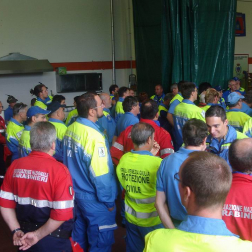 Attivit‡ Supporto Brillamento bomba Gorizia (Foto inviate dai volontari) n. 2 / 69218