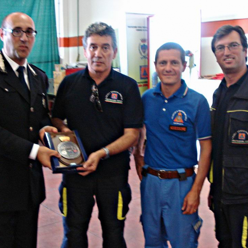 Attivit‡ Supporto Brillamento bomba Gorizia (Foto inviate dai volontari) n. 10 / 69226