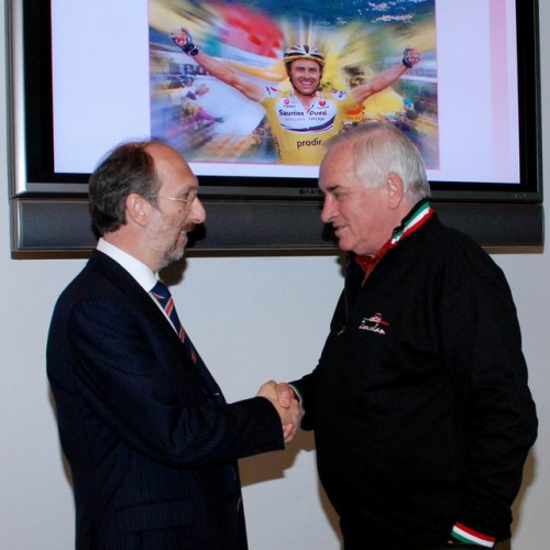 Conferenza stampa 15™ tappa Giro d'Italia 2010 n. 1 / 50556