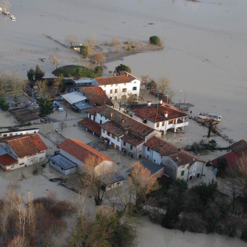 Piena Isonzo (veduta aerea) 2 / 46974