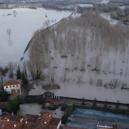 Piena Isonzo (veduta aerea) 8 / 46980