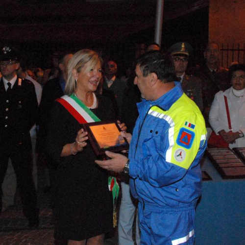 Consegna Attestati di ringranziamento (Grado) n. 45 / 29381