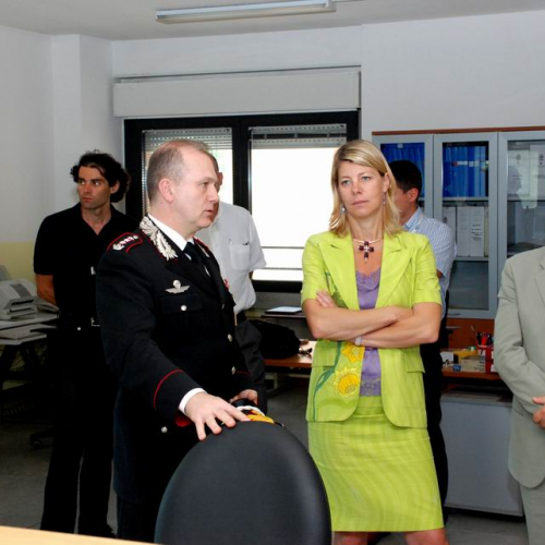 Inaugurazione nuovo sistema di interconnessione sale operative Udine 24 / 40652