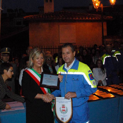 Consegna Attestati di ringranziamento (Grado) n. 55 / 29391