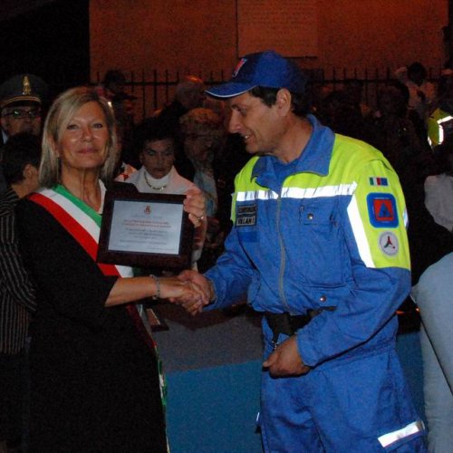 Consegna Attestati di ringranziamento (Grado) n. 63 / 29399