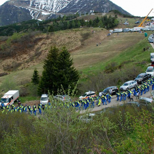 Supporto 14™ tappa 94∞ Giro d'Italia Lienz - Monte Zoncolan" n. 47""upporto 14™ tappa 94∞ Giro d'" / 65989