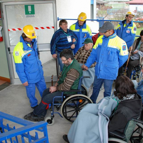 Evacuazione Casa di Riposo Nobili de Pilosio" n. 25""vacuazione Casa di Ripos" / 58593