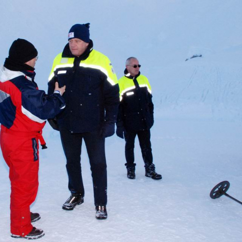 Testing Rivelatori Metalli ricerca persona sepolta da neve n. 37 / 60165