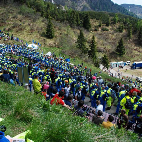 Supporto 14™ tappa 94∞ Giro d'Italia Lienz - Monte Zoncolan" n. 66""upporto 14™ tappa 94∞ Giro d'" / 66008