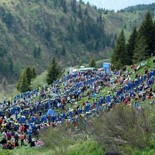 Supporto 14™ tappa 94∞ Giro d'Italia Lienz - Monte Zoncolan" n. 73""upporto 14™ tappa 94∞ Giro d'" / 66015