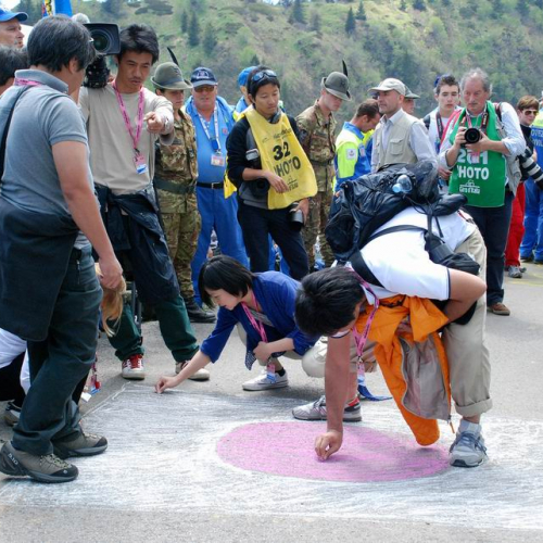 Supporto 14™ tappa 94∞ Giro d'Italia Lienz - Monte Zoncolan" n. 83""upporto 14™ tappa 94∞ Giro d'" / 66025