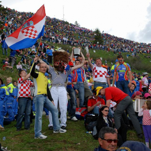 Supporto 14™ tappa 94∞ Giro d'Italia Lienz - Monte Zoncolan" n. 150""upporto 14™ tappa 94∞ Giro d'I" / 66092