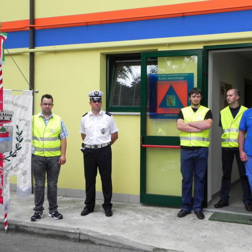 Inaugurazione mezzi e sala riunioni Gruppo Pc Rivignano n. 17 / 66844