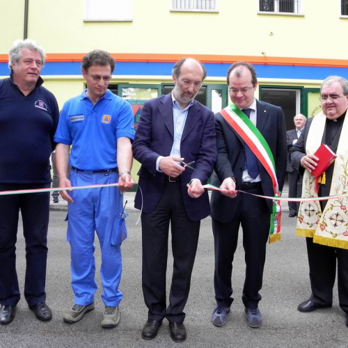 Inaugurazione mezzi e sala riunioni Gruppo Pc Rivignano n. 20 / 66847