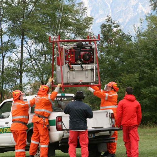 Esercitazione A.I.B. Majano (foto volontari) n. 20 / 30969