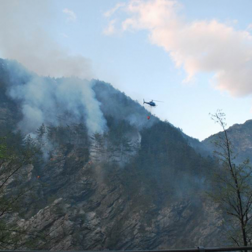 Incendio Tramonti di Sotto (PN) 13.04.11 n. 1 / 63902