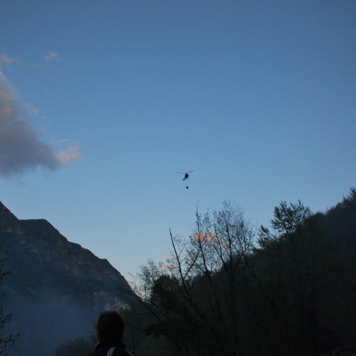 Incendio Tramonti di Sotto (PN) 13.04.11 n. 2 / 63903