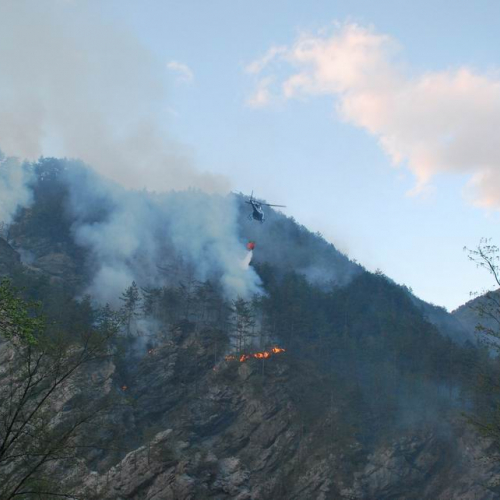 Incendio Tramonti di Sotto (PN) 13.04.11 n. 4 / 63905