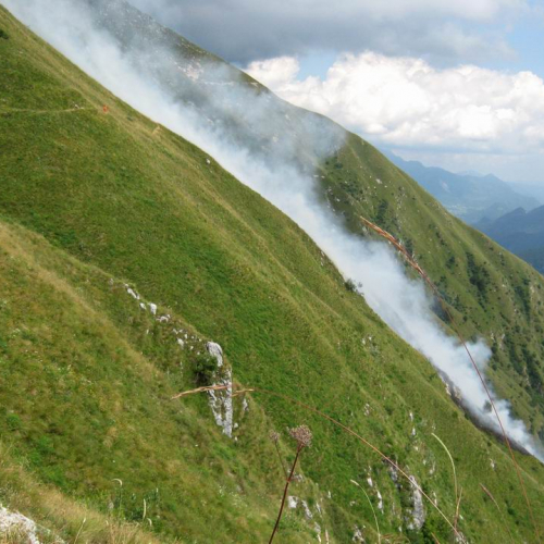 Incendio monte Guarda n. 13 / 55308
