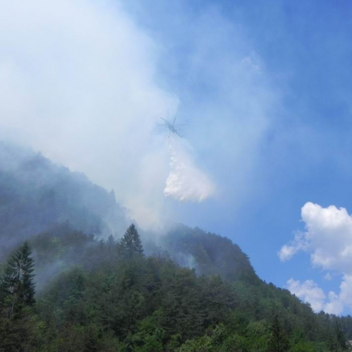 Incendio Monte Plauris (Resiutta) n. 2 / 66198