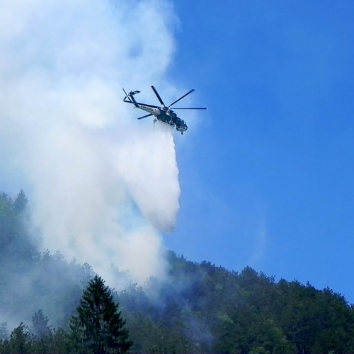 Incendio Monte Plauris (Resiutta) n. 11 / 66207