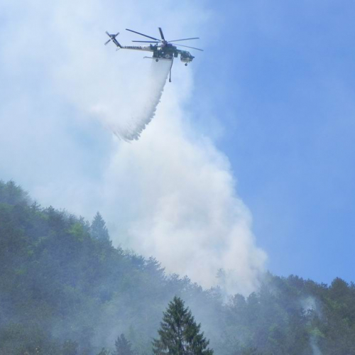 Incendio Monte Plauris (Resiutta) n. 26 / 66222