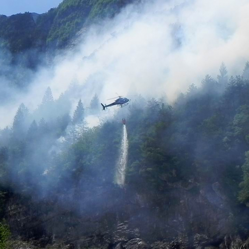 Incendio Monte Plauris (Resiutta) n. 30 / 66226