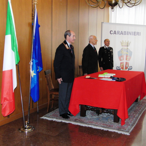 Consegna della tessera al Direttore Berlasso n. 3 / 87680