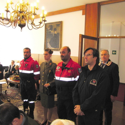 Consegna della tessera al Direttore Berlasso n. 4 / 87681