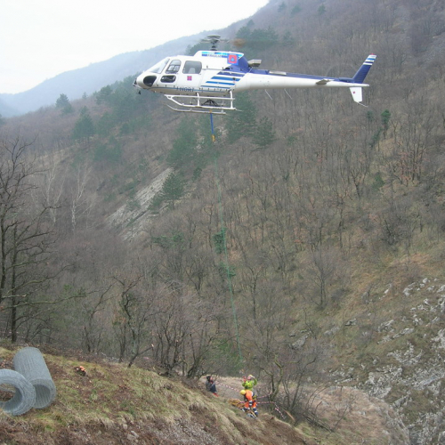 foto lavori in Val Rosandra 2 / 8401