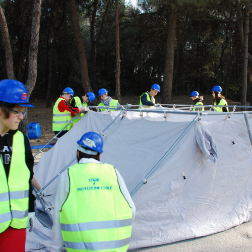 Stage 2012: montaggio tendopoli n. 23 / 77286