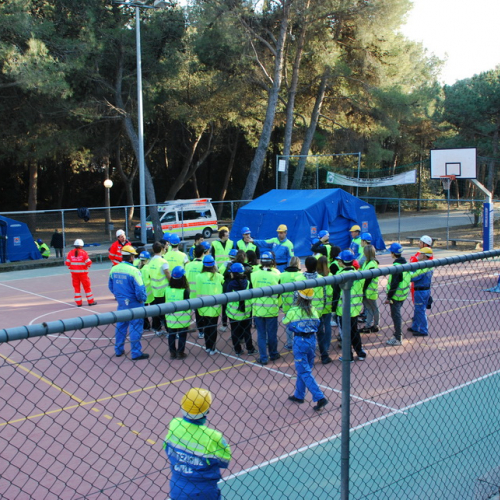 Stage 2012: montaggio tendopoli n. 39 / 77302