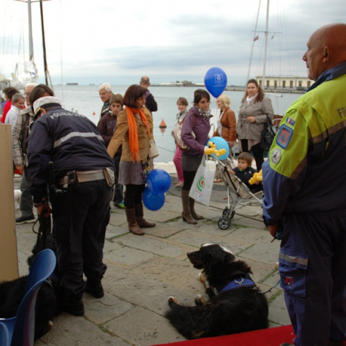 Stand della Protezione civile alla Barcolana n. 24 / 87101