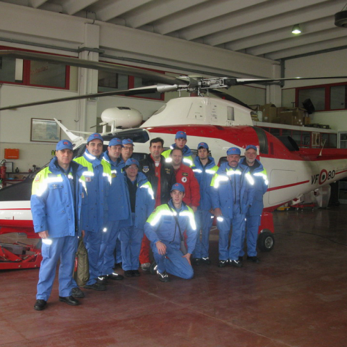 Visita sedeNucleo Elicotteristi del Corpo Nazionale dei Vigili del Fuoco / 48296