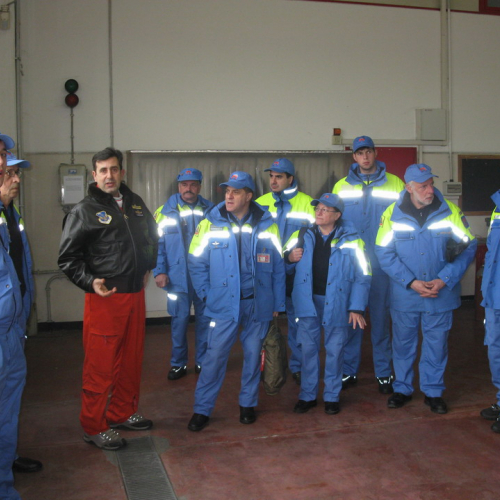 Visita sede Nucleo Elicotteristi del Corpo Nazionale dei Vigili del Fuoco n. 4 / 48303