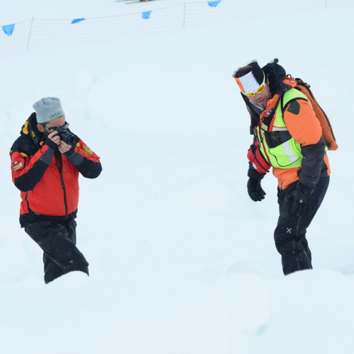 Esercitazione a Sella Nevea del 21/02 n. 88 / 91424