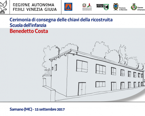 #fvgxsarnano;sarnano; inaugurazione scuola 